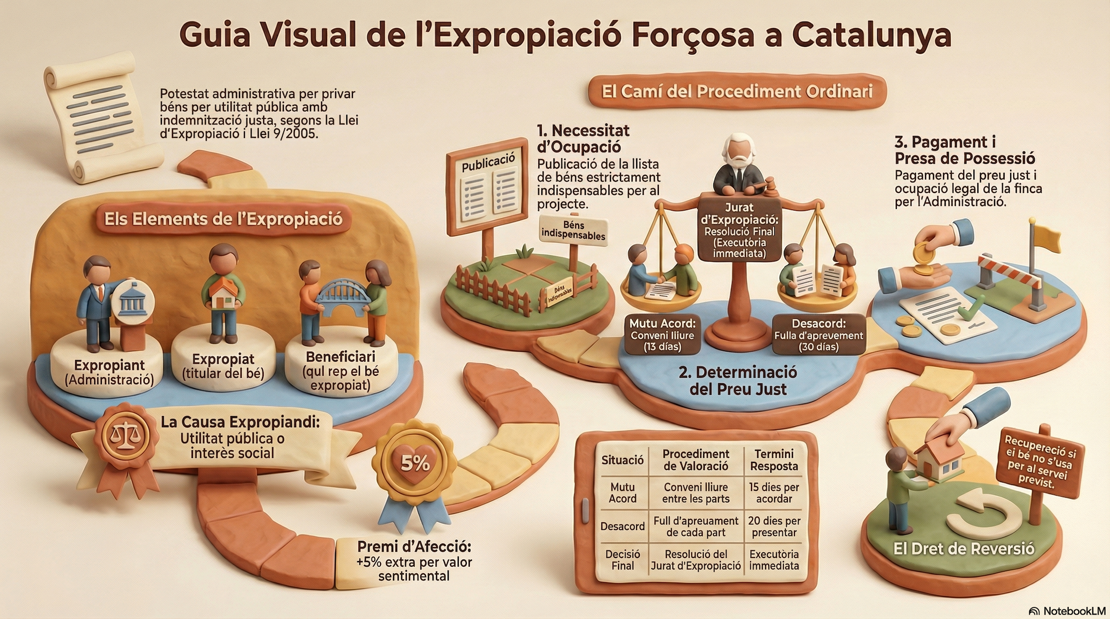 Infografia d'expropiació forçosa